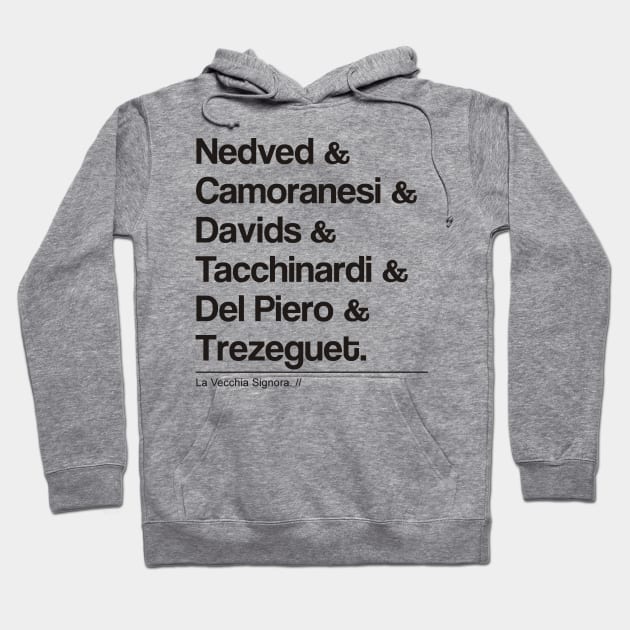 The Legends Of La Vecchia Signora V Hoodie by MUVE